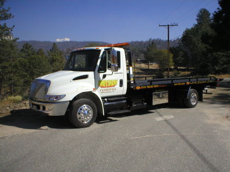 My truck in the San Bernardino mountains