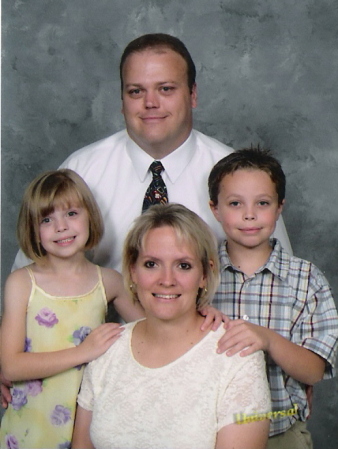 Family portrait from church - Fall, 2007