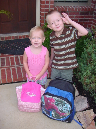 First day of school.