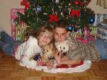 Our 4 babies- Christmas 2007