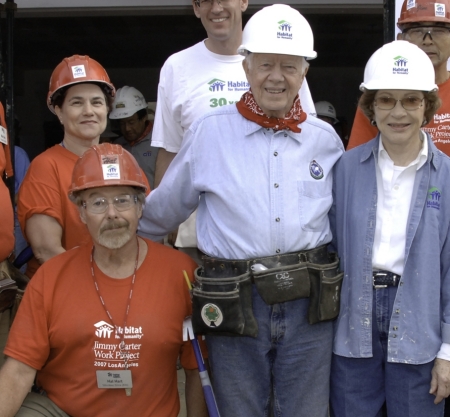 Habitat's Jimmy Carter Work Project 2007