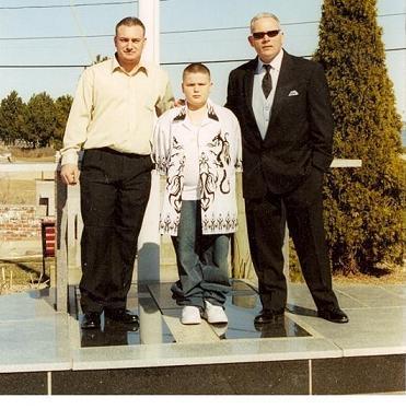 My Son Michael,Grandson Robbie and My Husband Bill