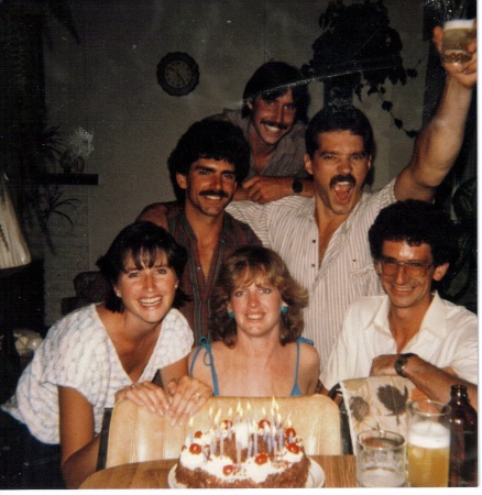 28th b-day, I am on the left