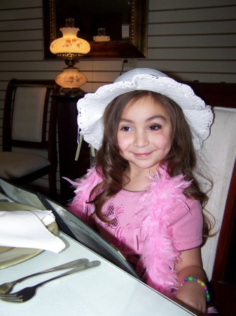 Our daughter Vanessa Elise Allen, she was 4 in this picture
