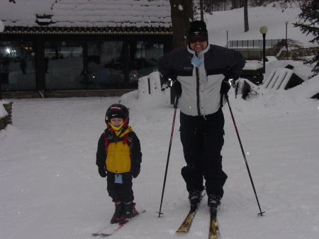 Ethan and Dad at Boyne Mtn.2007