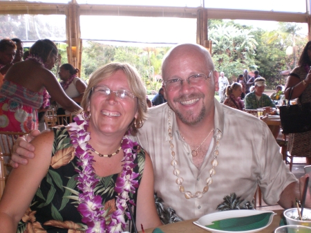 my wife ellen & me on maui 2007