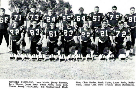 Santa Fe High School Rebel - 1966