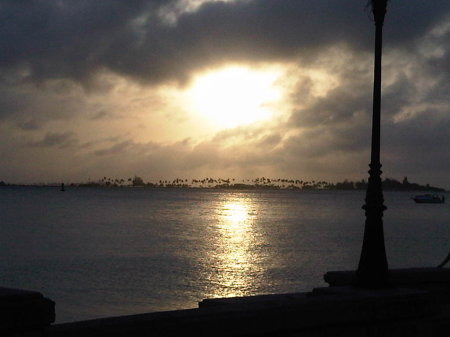 Caribbean sunset