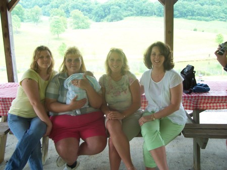 The Morrison sisters and my baby 2006