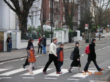 Recreating "Abbey Road" with my boys!