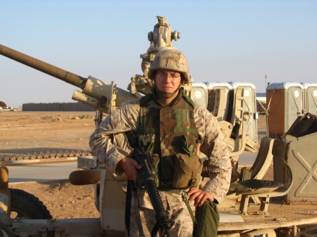 Sgt. O'Neil in Iraq