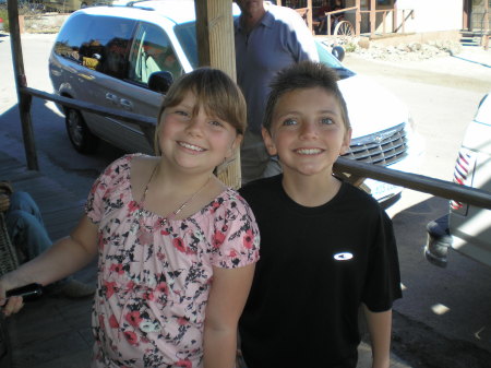 Jeffery and Ashley in Oatman