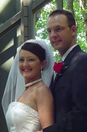 Mr. & Mrs. Greg Alexander, July, 2004