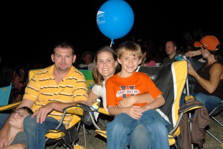 MY FAMILY AT THE BIG DADDY WEAVE CONCERT