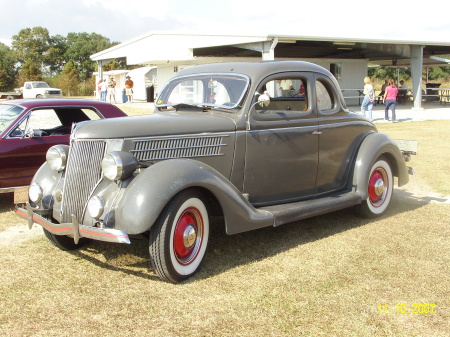 1936 Ford bootlegger coup-Flathead original does 110 mph