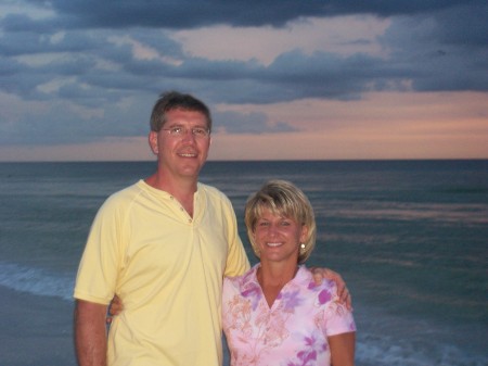 Joe & I on a romantic trip to Marco Island, FL