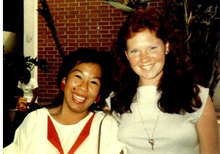 Gloria Wong & I March '86