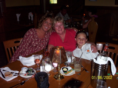 Laura, Mom, and Amanda  Summer 2004