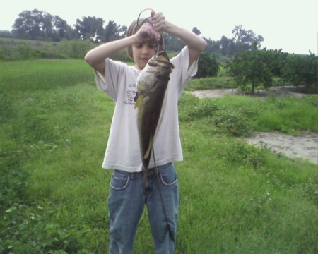 Tanner catches Bass