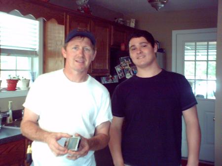 doug and my youngest son zack