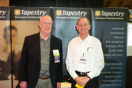 Association of Fundraising Professionals Conference with eTapestry CEO