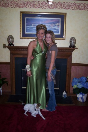 My daughters before oldest/ jr. prom 2005. I'm a proud Daddy.