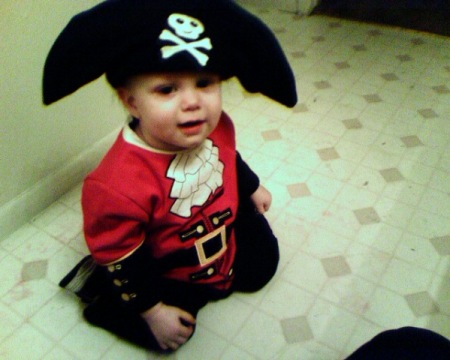 Cutest pirate ever!!!