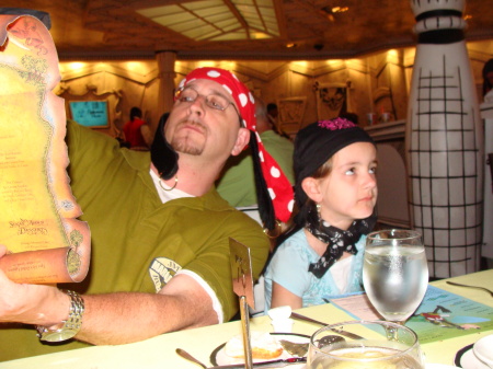 daddy and daughter pirates