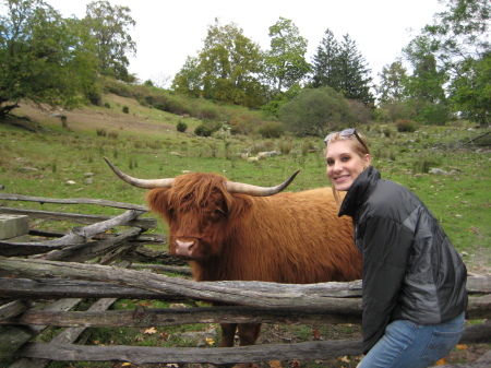 My Daughter Nicole at a farm in Roxbury,CT