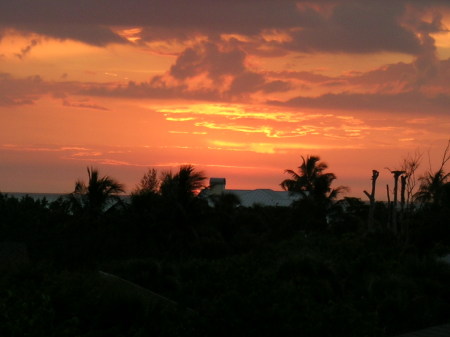 Sunset in Sanibel, Florida