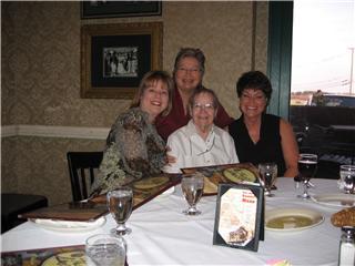 Mari, Ruby, Mom and Donna Bateman Skellchock