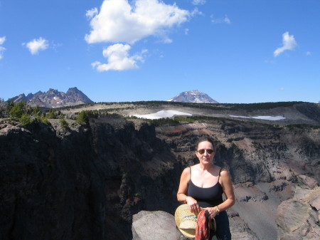 My 50th birthday hiking at Black Crater near Sisters