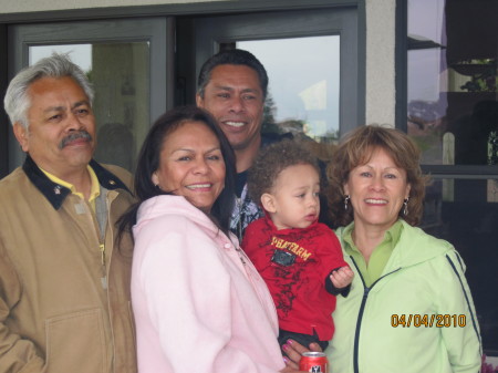 My Bother and Sisters on Easter 2010