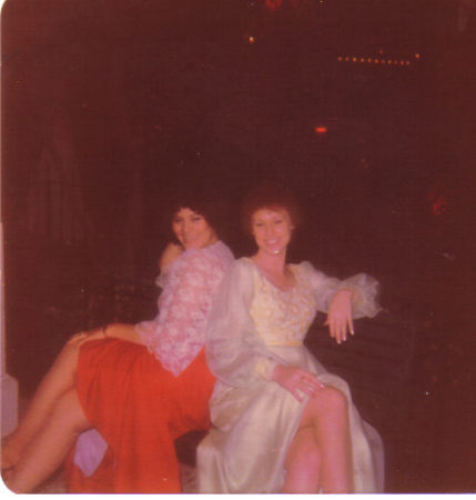 Me and Ginny on Class Night 1979