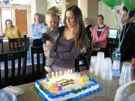 Tylers first birthday