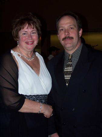 Carole at a fundraiser 2008