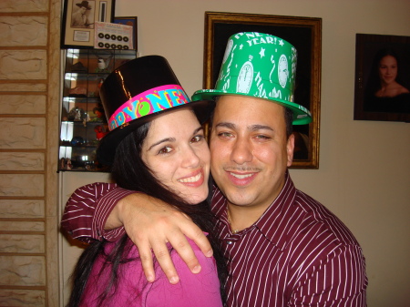 Will and I New Year 2008