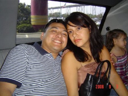 My brother John Anthony Bocanegra and his girlfriend