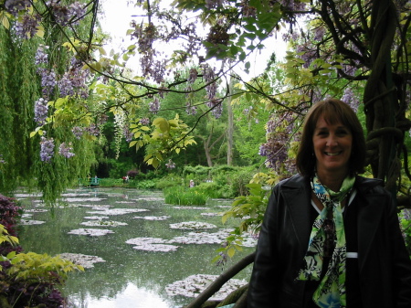 Me at Monet's garden in Giverney