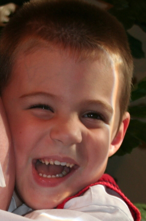 Our Son, Grayson during Christmas time 2007