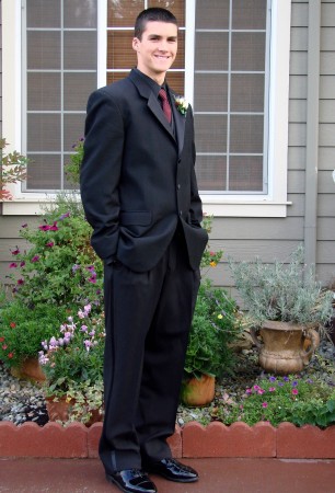 My son Kyle, Homecoming 2007