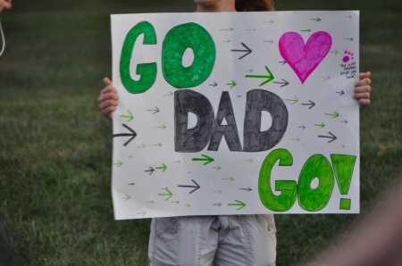 A sign for dad