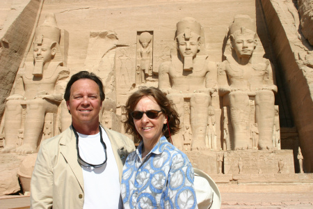 My sister Meredith and me Egypt 2006
