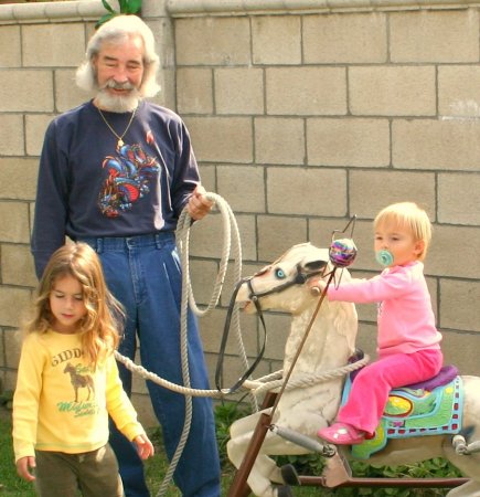 Grandpa and grandkids