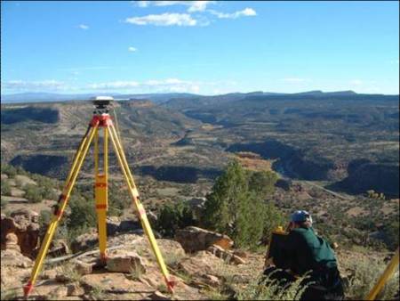 Teresa at work in Colorado