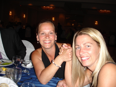 Arm Wrestling Wedding Photo