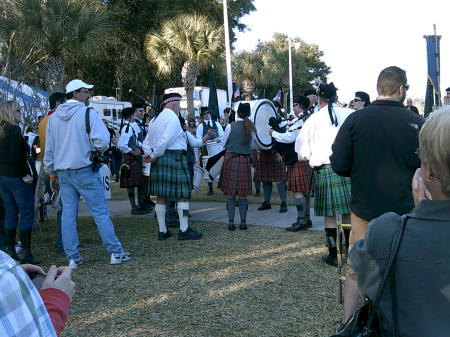 Performing at the Highland Games