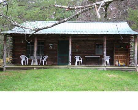 Donna's and My cabin in N.C.