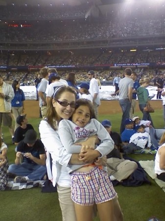 Isa & Kim at Dodger Stadium