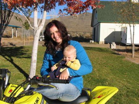 Britt and her little brother (Chris) 2007